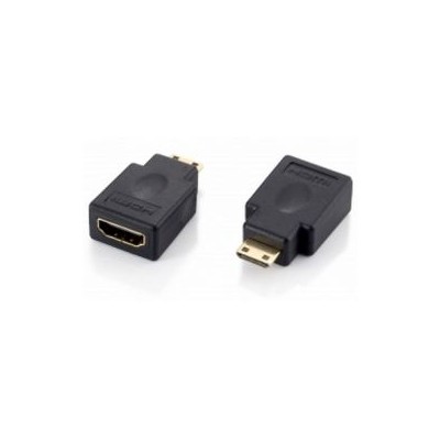 Adaptador EQUIP HDMI A/M a HDMI C/H Negro (EQ118914)