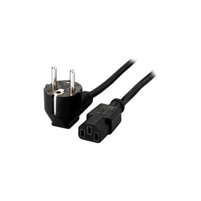 Cable Alimentación EQUIP CEE7/H a C13/H 1.8m (EQ112120)