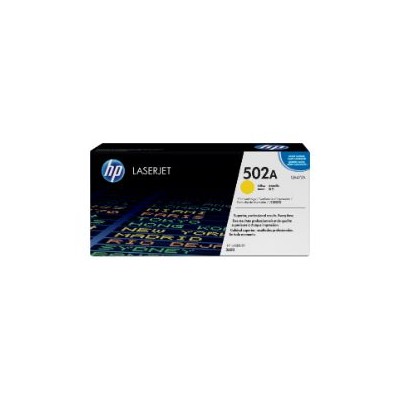 Toner HP LaserJet 502A Amarillo 4000 páginas (Q6472A)