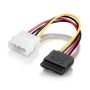 Cable Alimentación EQUIP Molex (4-pin) a SATA(EQ112050)