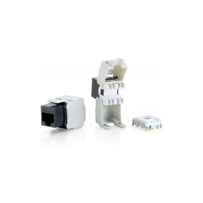 Conector EQUIP RJ45/H Cat6 Kit 8 Negro/Blanco(EQ769211)