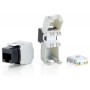 Conector EQUIP RJ45/H Cat6 Kit 8 Negro/Blanco(EQ769211)