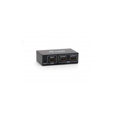 Splitter EQUIP 4K 1xHDMI In 2xHDMI Out Negro (EQ332712)