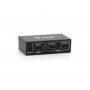 Splitter EQUIP 4K 1xHDMI In 2xHDMI Out Negro (EQ332712)