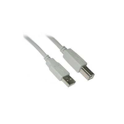 Nanocable USB-A/M a USB-B/M 1.8m Beige (10.01.0103)