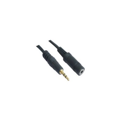 Nanocable Audio 3.5mm/M a 3.5mm/H 3m Negro (10.24.0203)