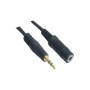 Nanocable Audio 3.5mm/M a 3.5mm/H 3m Negro (10.24.0203)