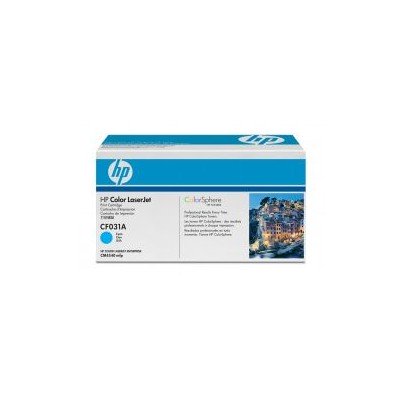 Toner HP LaserJet 646A Cian 12500 páginas (CF031A)