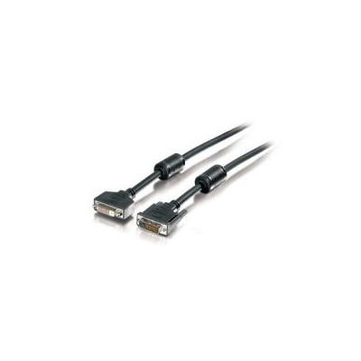 Cable EQUIP DVI-D/M a DVI-D/M 1.8m Negro (EQ118932)