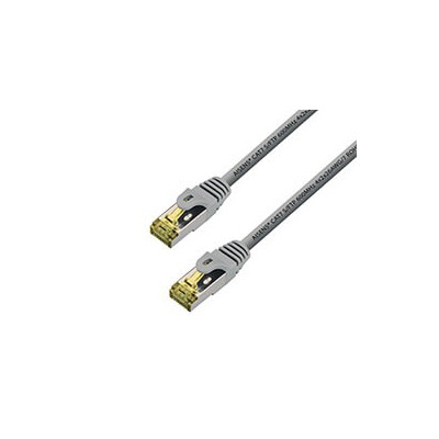 Latiguillo AISENS RJ45 Cat.7 SFTP 25cm Gris (A146-0332)