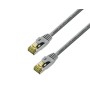 Latiguillo AISENS RJ45 Cat.7 SFTP 1m Gris (A146-0334)