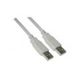 Nanocable USB-A/M a USB-A/M 2m Gris (10.01.0303)