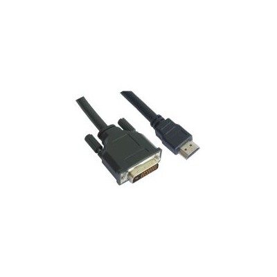 Nanocable DVI 18+1/M a HDMI A/M 1.8m Negro (10.15.0502)