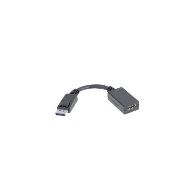 Nanocable DP/M a HDMI/H 15cm Negro (10.16.0502)