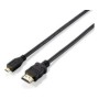 Cable EQUIP HDMI A/M a HDMI D/M 1m Negro (EQ119309)