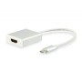 Cable EQUIP USB-C/M a HDMI/H 15cm Blanco (EQ133452)