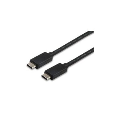 Cable EQUIP USB-C/M a USB-C/M 1m Negro (EQ12834207)