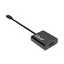 Cable Club 3D USB-C/M a HDMI/H 0.15m Negro (CAC-2504)