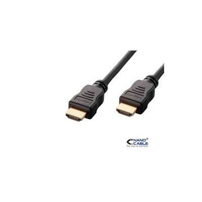 Nanocable HDMI A/M a HDMI A/M 1.0m Negro (10.15.0301)