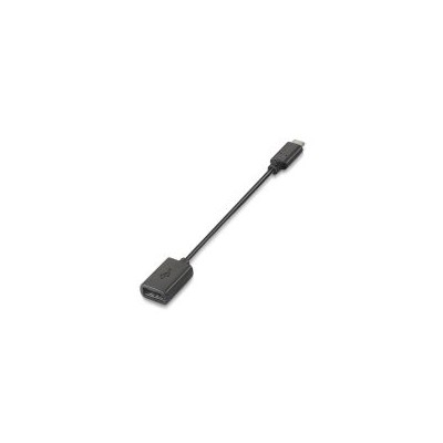 Nanocable USB-A/H a USB-C/M 15cm Negro (10.01.2400)