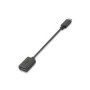 Nanocable USB-A/H a USB-C/M 15cm Negro (10.01.2400)