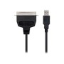 Nanocable USB-A/M a Paralelo 1.5m Negro (10.03.0001)