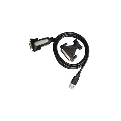 Nanocable USB-A/M a DB9/DB25 1.8m Negro (10.03.0002)