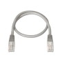 Nanocable RJ45 Cat.6 UTP 0.25m Gris (10.20.0400-L25)