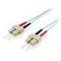 Fibra Óptica EQUIP SC/M a SC/M 1m Turquesa (EQ255321)