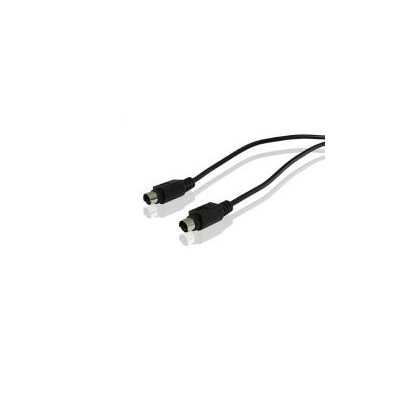 Cable CONCEPTRONIC S-Video 1,8m Negro (CLSVIDEO18)