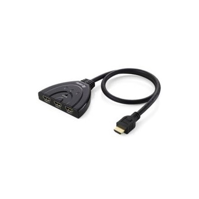 Switch EQUIP 3xHDMI Entrada 1xHDMI Salida (EQ332703)