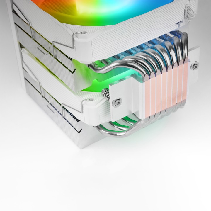 Ventilador Mars Gaming 2x120mm Blanco (MCPULCDPROW)