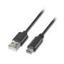 Cable AISENS USB-C/M a USB-A/M 1m Negro (A107-0051)