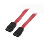 Nanocable SATA2/M a SATA2/M 0.5m Negro/Rojo(10.18.0101)