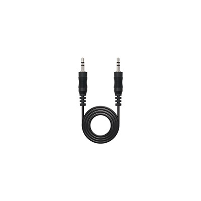 Nanocable Audio 3.5mm/M a 3.5mm/M 15m Negro(10.24.0115)