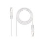 Nanocable RJ45 Cat.5e UTP AWG24 1m Blanco(10.20.0101-W)