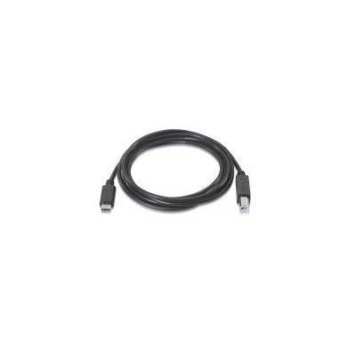 Nanocable USB-B/M a USB-C/M 1m Negro (10.01.2201)