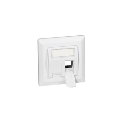 Marco Roseta EQUIP para 2 Conectores Blanco (EQ761303)