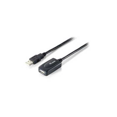 Cable EQUIP USB-A/M a USB-A/H 5m Negro (EQ133336)