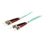 Fibra Óptica EQUIP ST/M a ST/M 2m Turquesa (EQ25224207)