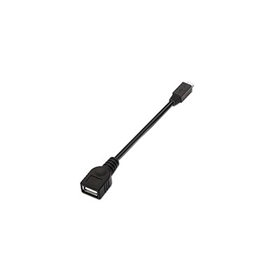 Cable AISENS USB-A/M a mUSB-B/H 15cm Negro (A101-0031)