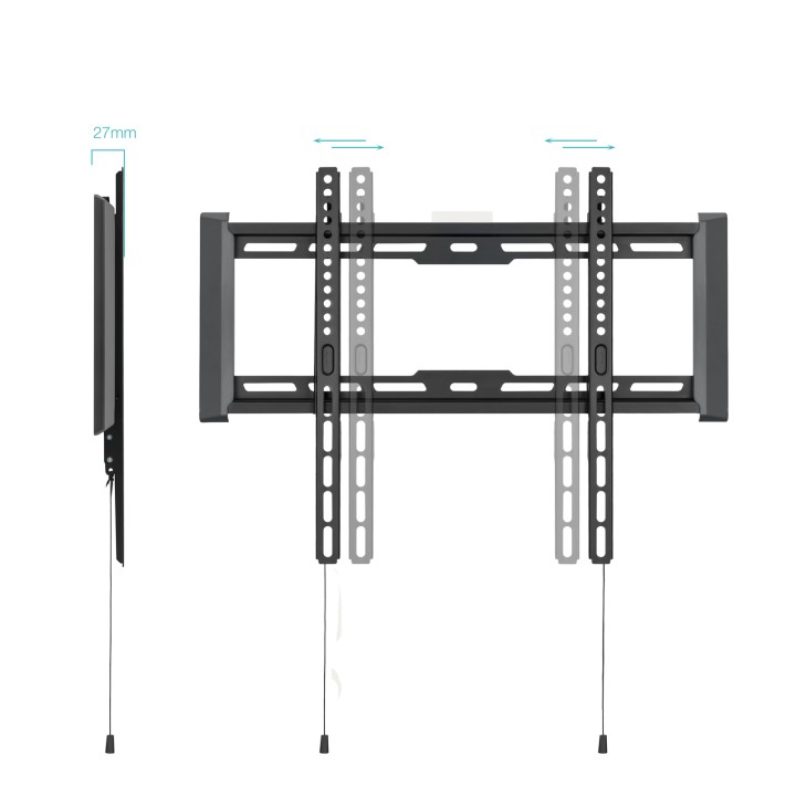 Soporte Pared TooQ 32"-70" Fijo Máx. 75Kg (LP1073F-B)