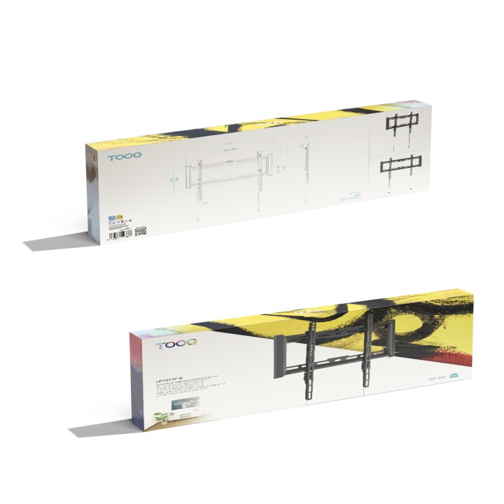 Soporte Pared TooQ 32"-70" Fijo Máx. 75Kg (LP1073F-B)