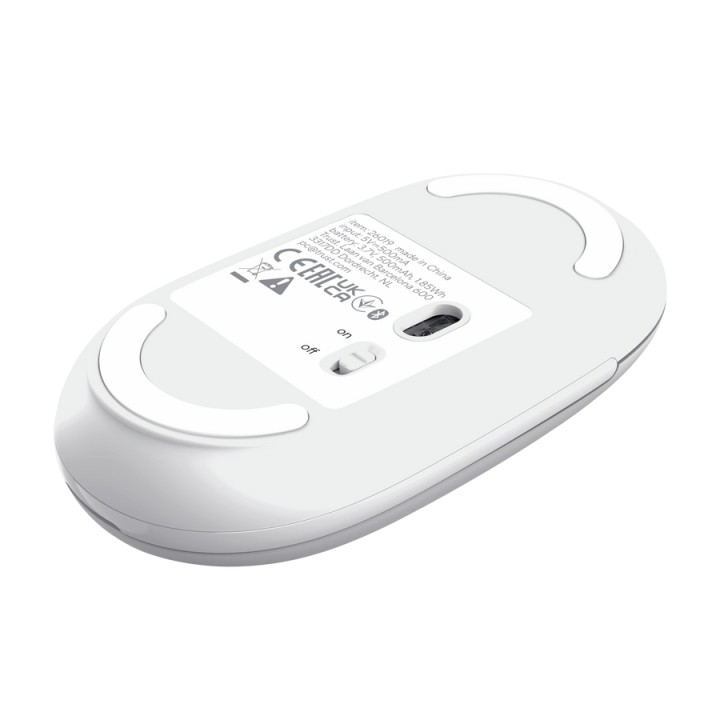 Ratón Trust Seron RF Wireless/Bluetooth Blanco (26019)