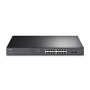 Switch TP-Link 16xRJ45 PoE+ Rack Negro (TL-SG1218MPE)