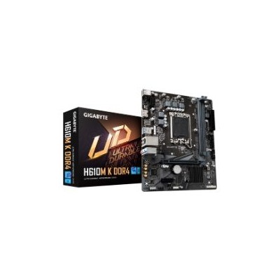 GIGABYTE H610M K DDR4: (1700) 2DDR4 USB HDMI RJ45 mATX