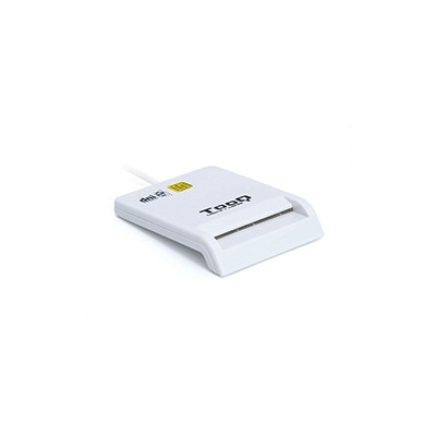 Lector Tarjetas TooQ DNIe USB-A 2.0 Blanco (TQR-210W)