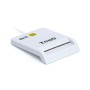 Lector Tarjetas TooQ DNIe USB-A 2.0 Blanco (TQR-210W)