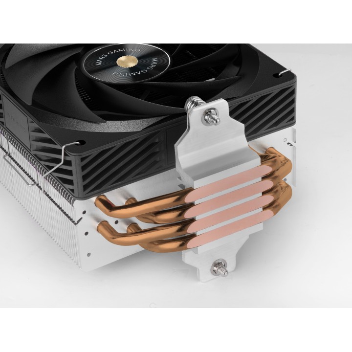 Ventilador CPU Mars Gaming 12cm 230W TDP Negro (MCPUX4)