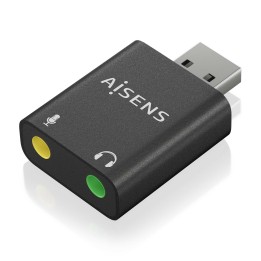 Tarjeta de Sonido AISENS USB-A/M-2x3.5mm/H (A106-0768)